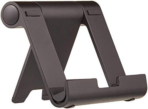 Amazon Basics Multi-Angle Portable Stand for iPad Tablet, E-reader and Phone - Black | Amazon (US)