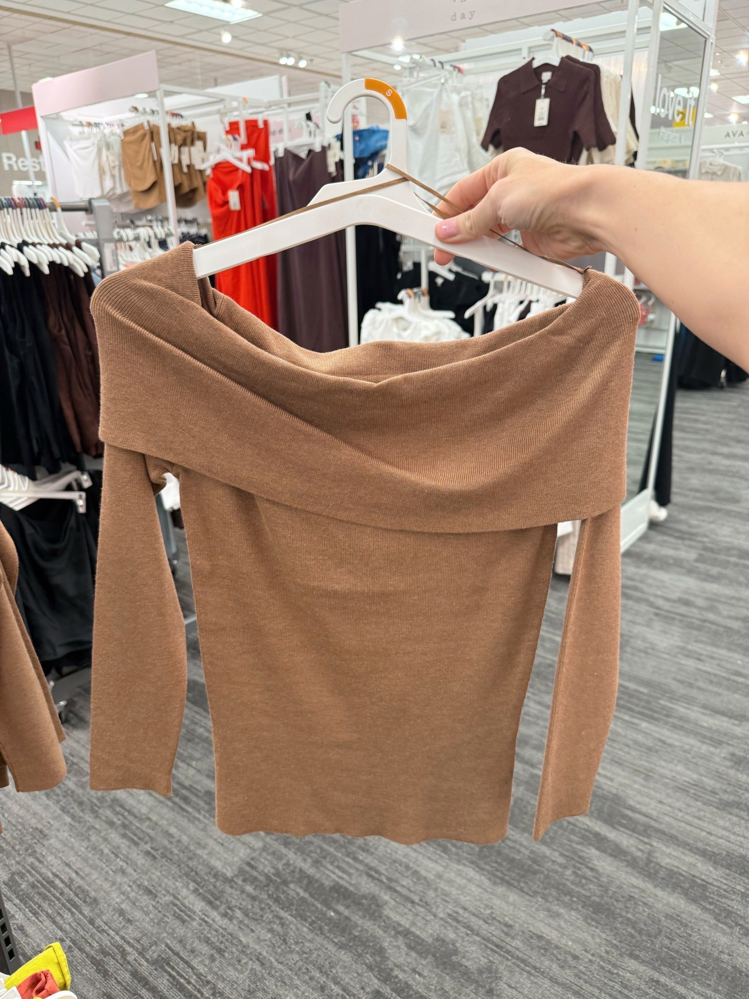 Off the shoulder sweater at Target 

#LTKStyleTip #LTKSeasonal #LTKFindsUnder50