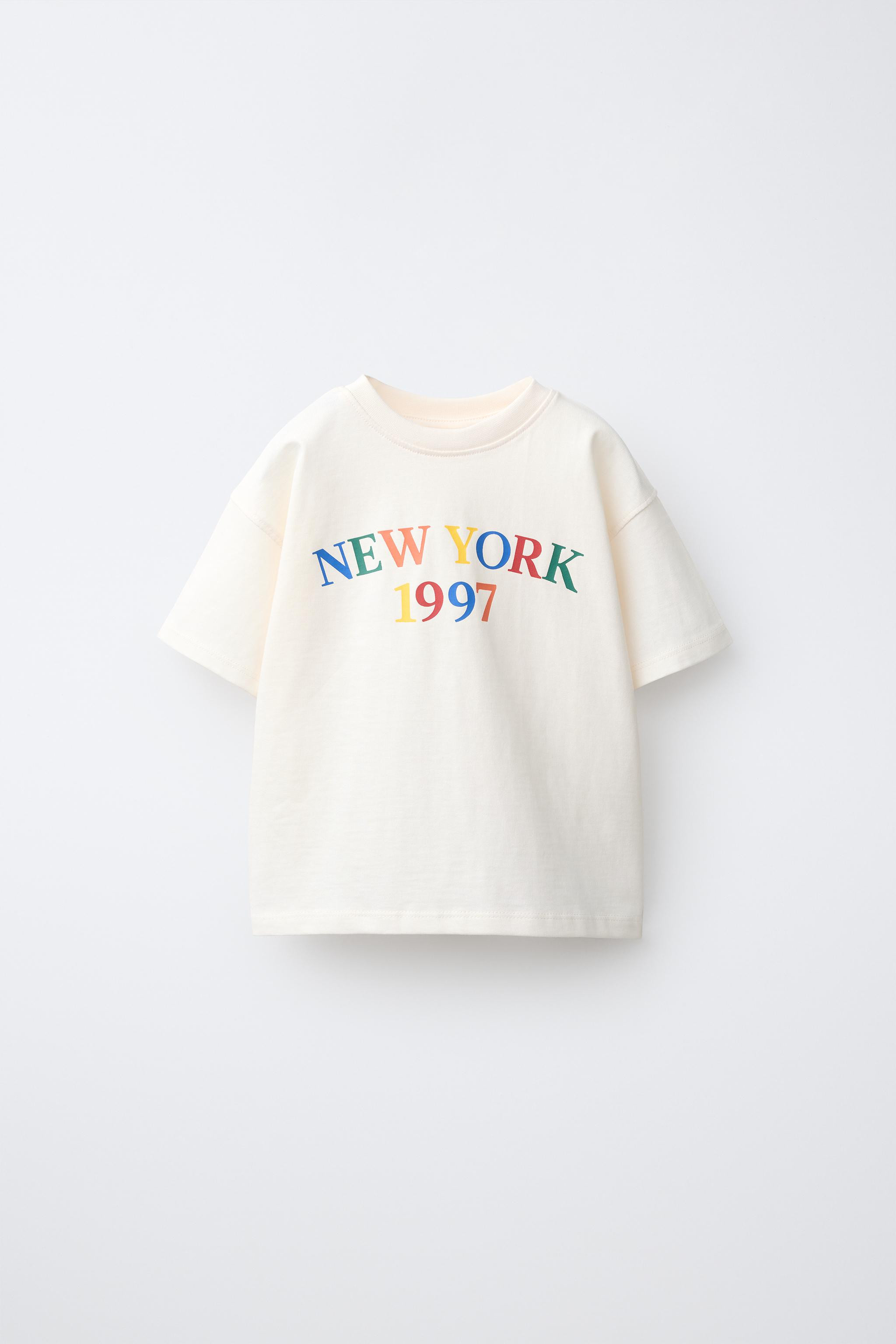SLOGAN PRINT T-SHIRT | Zara UK