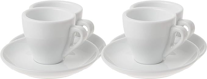 Cuisinox Porcelain Espresso Cups (Set of 4), White | Amazon (US)