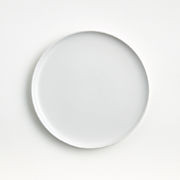 Wren Matte White Salad Plate + Reviews | Crate & Barrel | Crate & Barrel