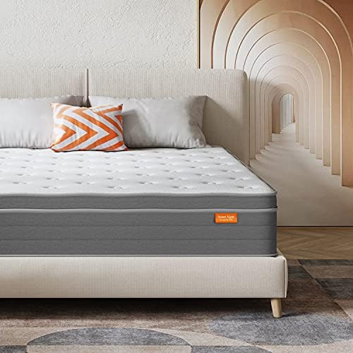 Sweetnight Queen Mattress, 12 Inch Memory Foam and Hybrid Innerspring Mattress for Motion Isolati... | Amazon (US)
