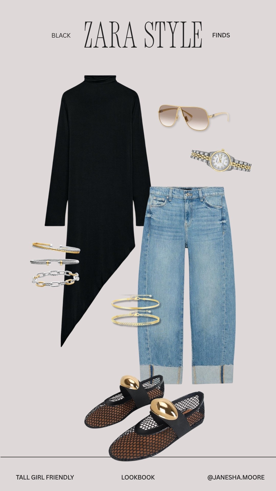 A statement top + good denim = easy outfit. I’m 5’9 200 lbs wearing [M-L] top + [31 (US 12)] jeans

#LTKootd #LTKTall #LTKMidsize