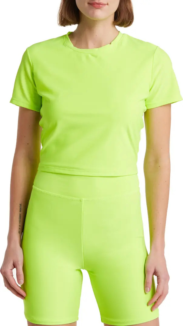 Good American Crop Swim T-Shirt | Nordstromrack | Nordstrom Rack