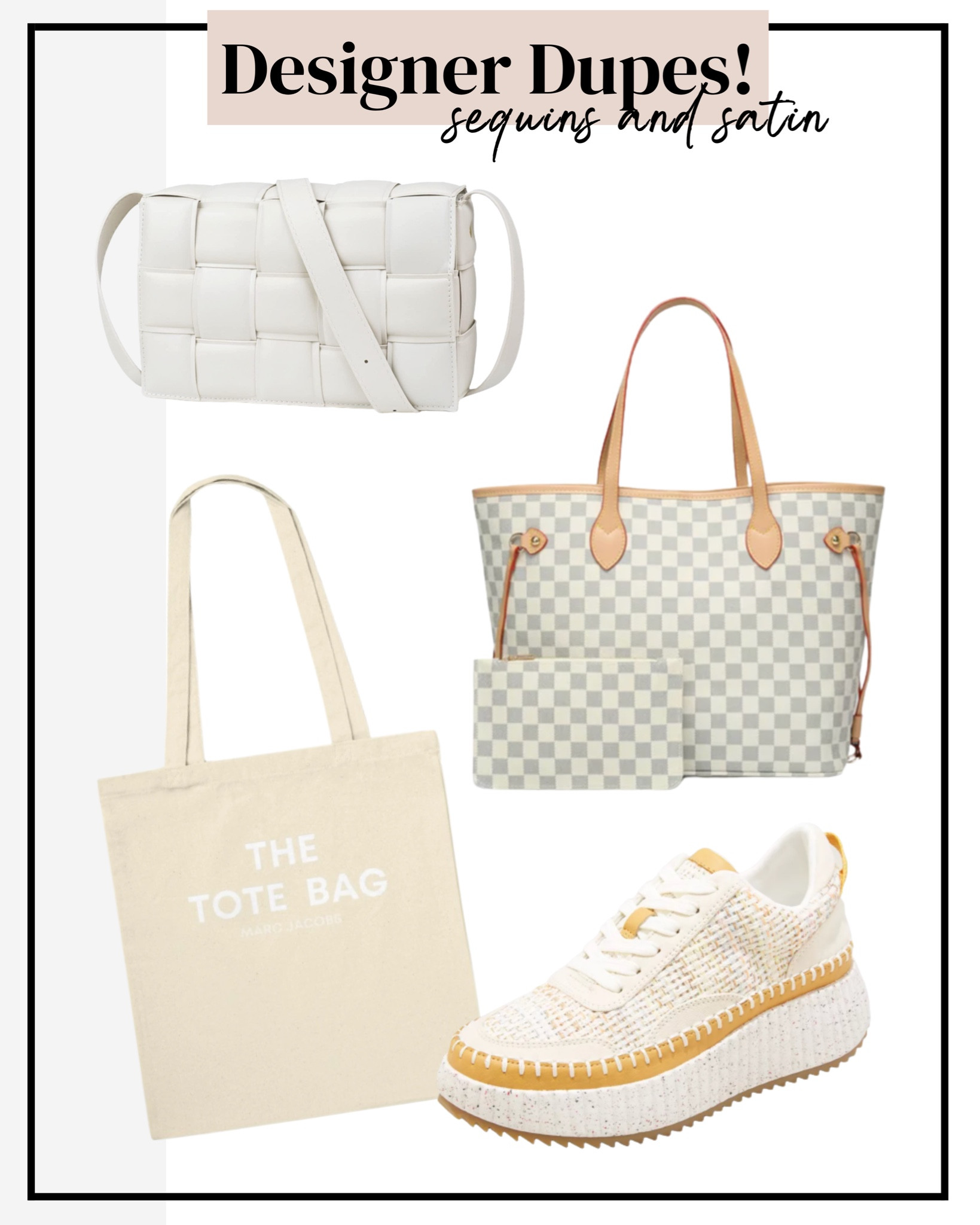 Designer bag dupes
Designer shoe dupes
Chloe dupe sneakers at target
Designer sneaker dupes
Louis Vuitton dupes
Marc jacobs dupes
Target sneakers 
Target shoes

#LTKitbag #LTKshoecrush #LTKsalealert