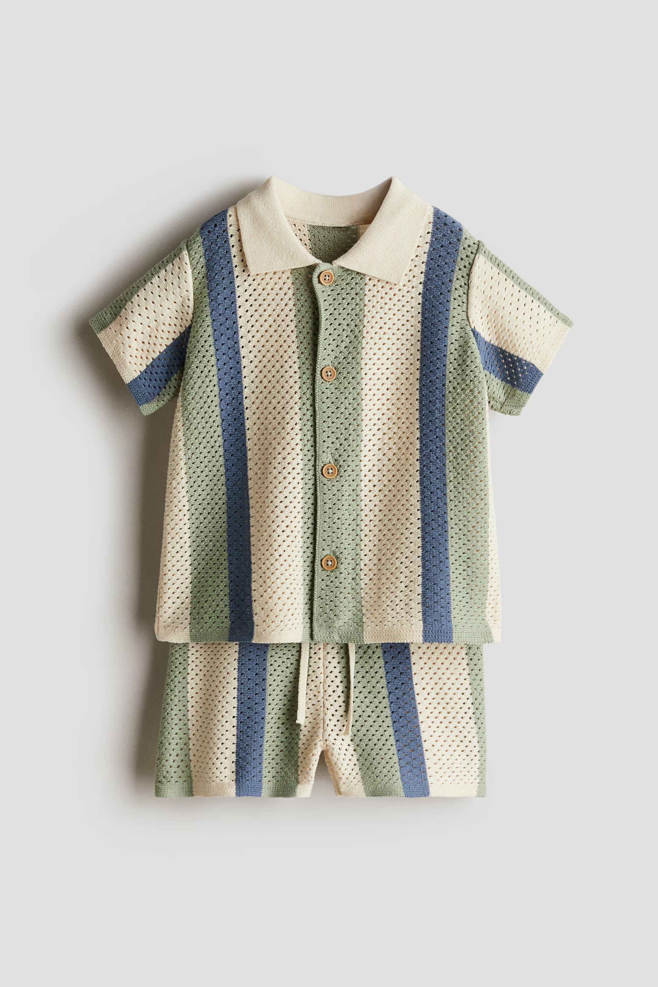 2-Piece Mesh-Knit Set | H&M (US + CA)