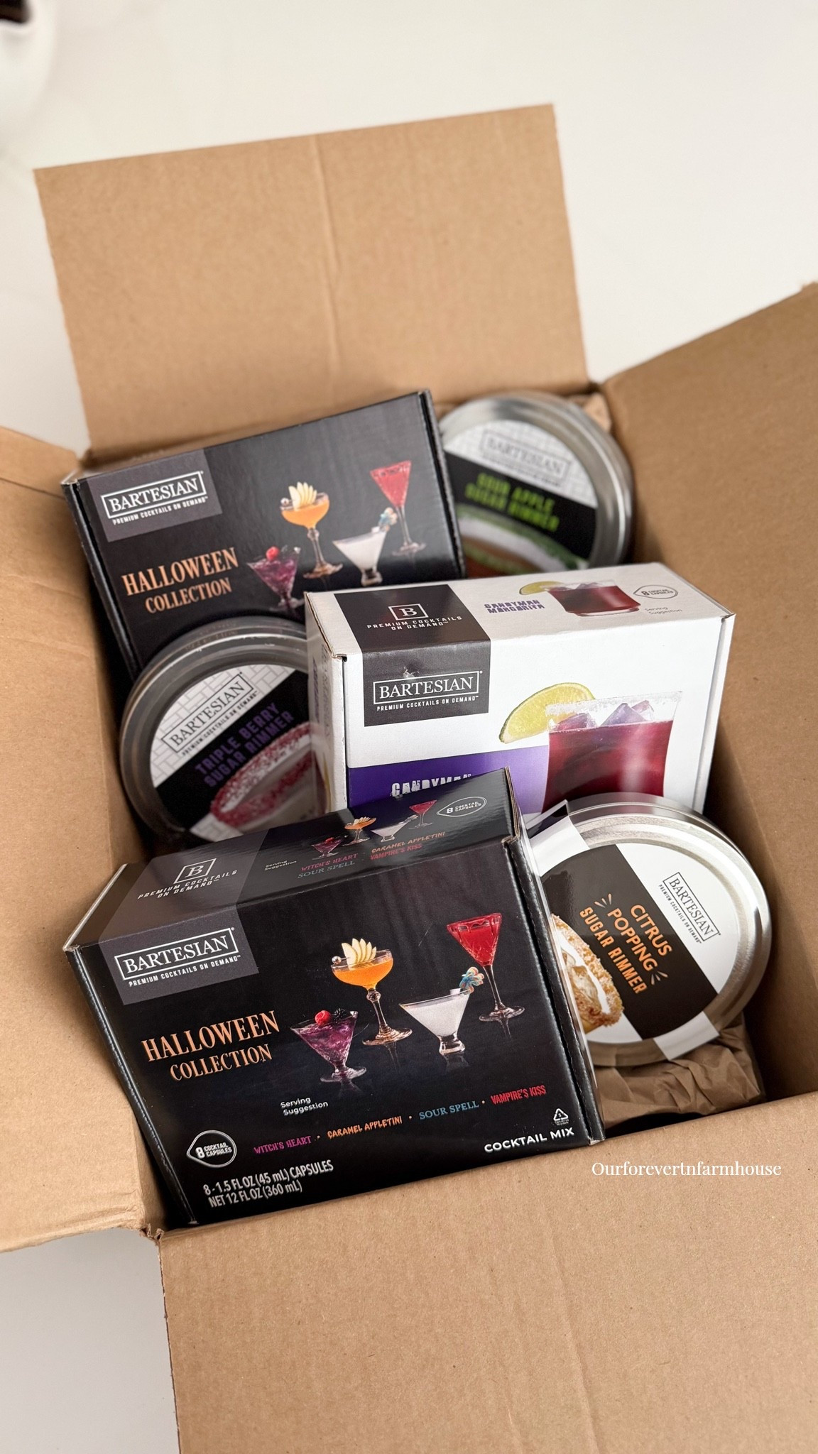 Okay, this was such a fun PR package! 👻🍹

@Bartesian sent me their new Halloween cocktail capsules, spooky rimmers and their new Citrus Popping Rimmer that I’ve been DYING to try!

Spooky cocktails, no mess and no million extra ingredients. Yes please. 😂

Cheers to spooky season! 🥂🎃

#gifted

#LTKHome #LTKfoodie