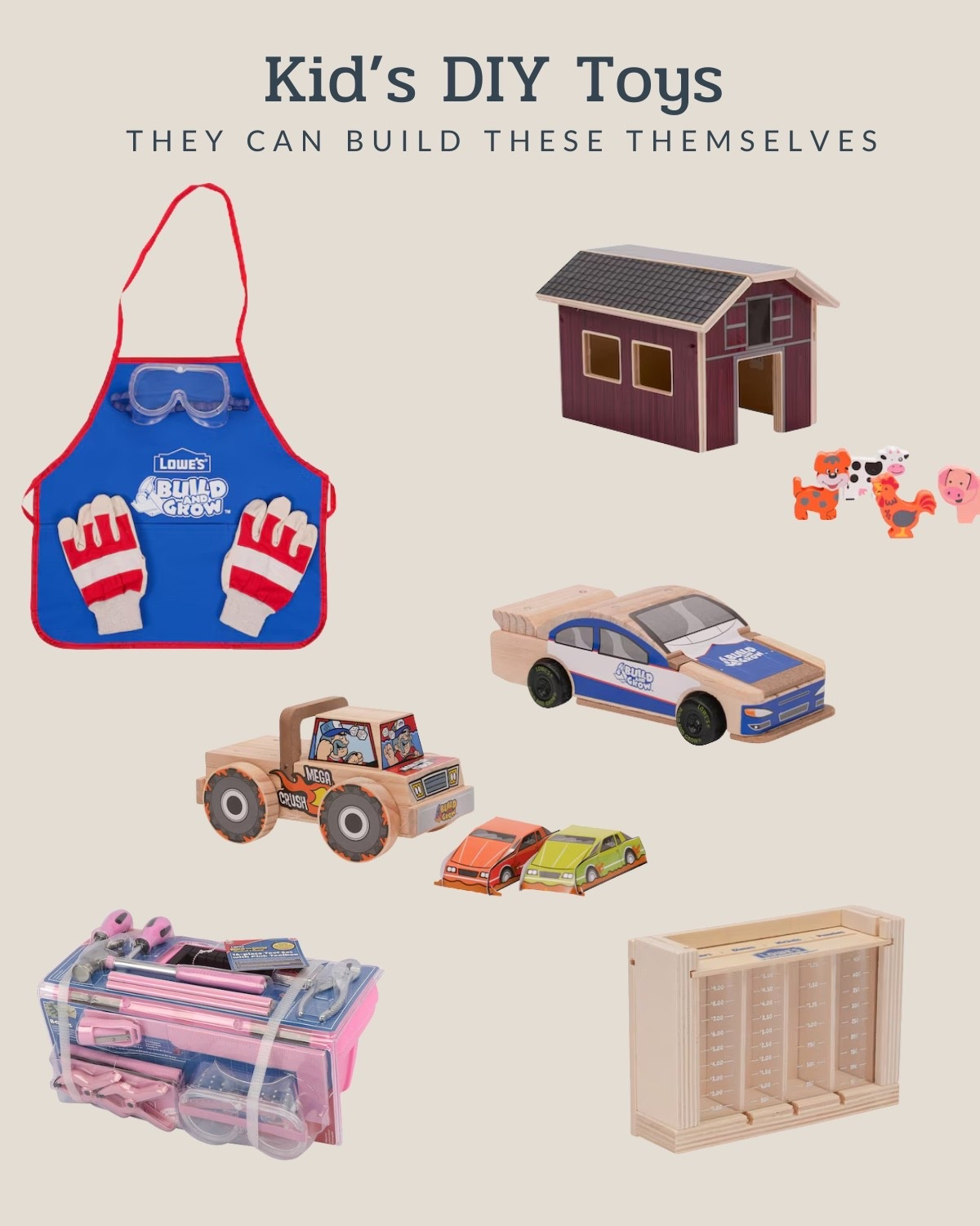 This Build & Grow brand from @loweshomeimprovement is amazing. They have all different craft kits to build cars, birdhouses, castles, and more. Excited to do these over winter break. #ad #LowesPartner

#LTKHoliday #LTKGiftGuide #LTKmomlife