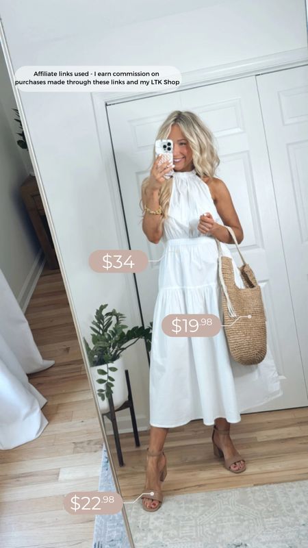 Affordable white dress

#LTKFindsUnder50