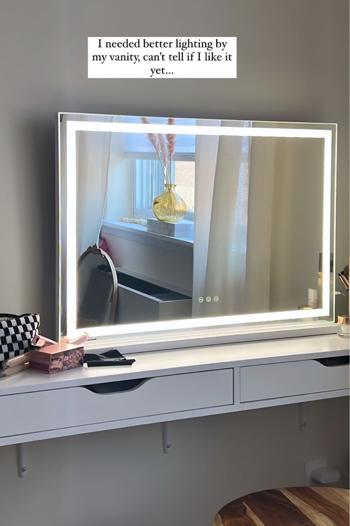 Vanity mirror 🪞🤍

#LTKGiftGuide #LTKbeauty #LTKstyletip