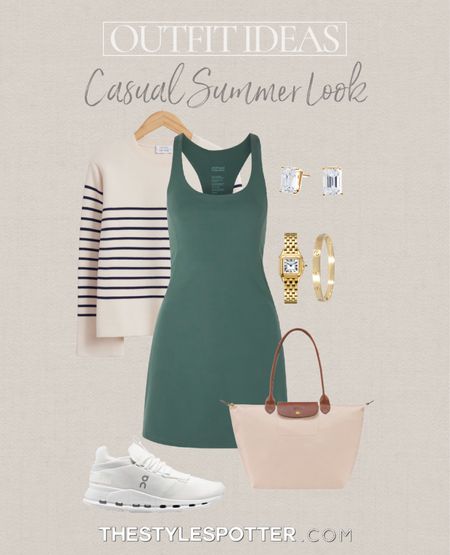 Summer Outfit Ideas 💐 Casual Summer Look
A summer outfit isn’t complete with comfortable essentials and soft colors. These casual looks are both stylish and practical for an easy summer outfit. The look is built of closet essentials that will be useful and versatile in your capsule wardrobe. 
Shop this look 👇🏼 🌈 🌷


#LTKU #LTKFind #LTKSeasonal