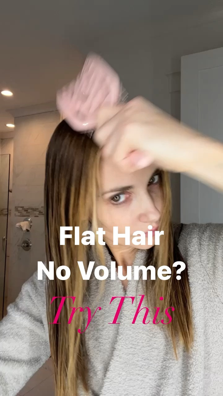 Flat hair ? Want volume - try this mousse . Important use 2-3 pumps per section of hair 
