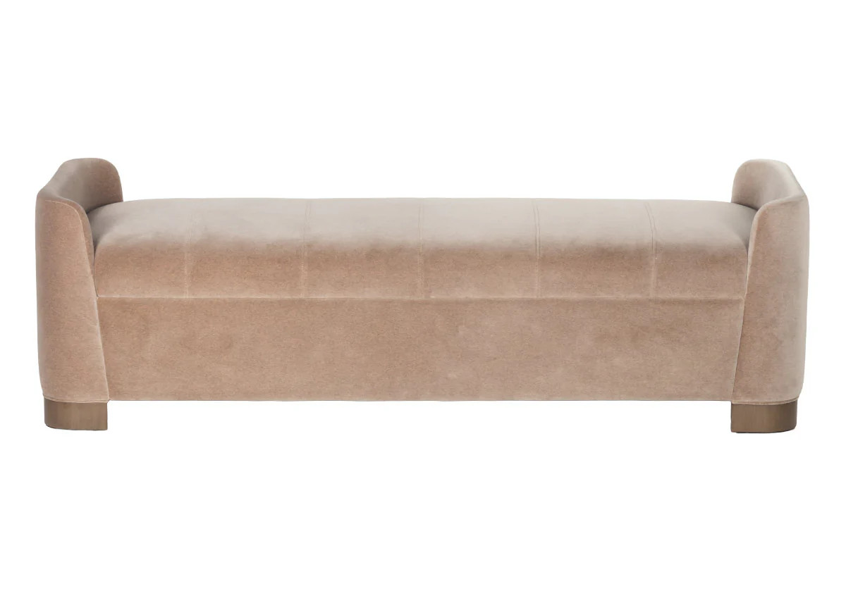 GWEN DAYBED | Fawn Velvet | Alice Lane Home Collection