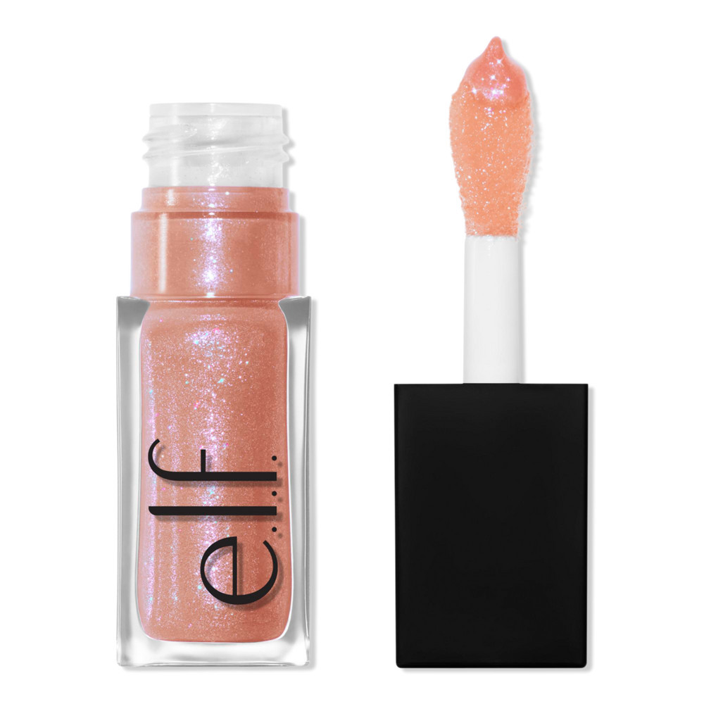 e.l.f. Cosmetics Glow Reviver Lip Oil Glimmer - Candy Coded | Ulta