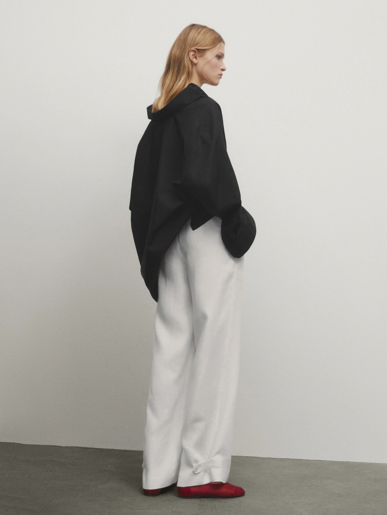 Hemd aus Baumwollpopelin | Massimo Dutti DE