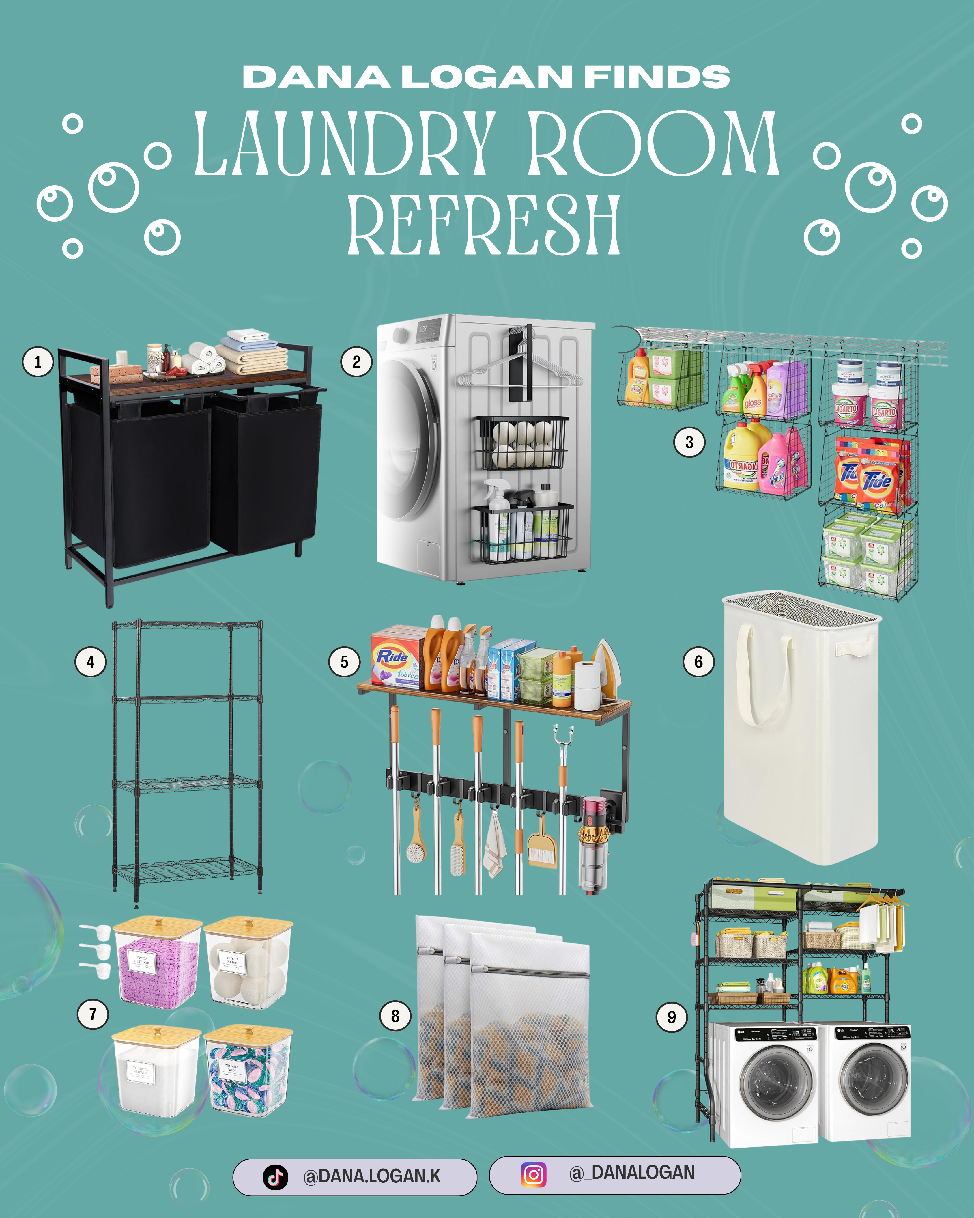 Laundry room refresh that actually makes chores feel better 🧺🤍

Simple upgrades, smart storage, and little details that make the space look cleaner and work better—these made such a difference 👀

Linked all my favorites on LTK ✨ #LTKHome #LaundryRoom #HomeRefresh #LTKFinds #OrganizedLiving 

 