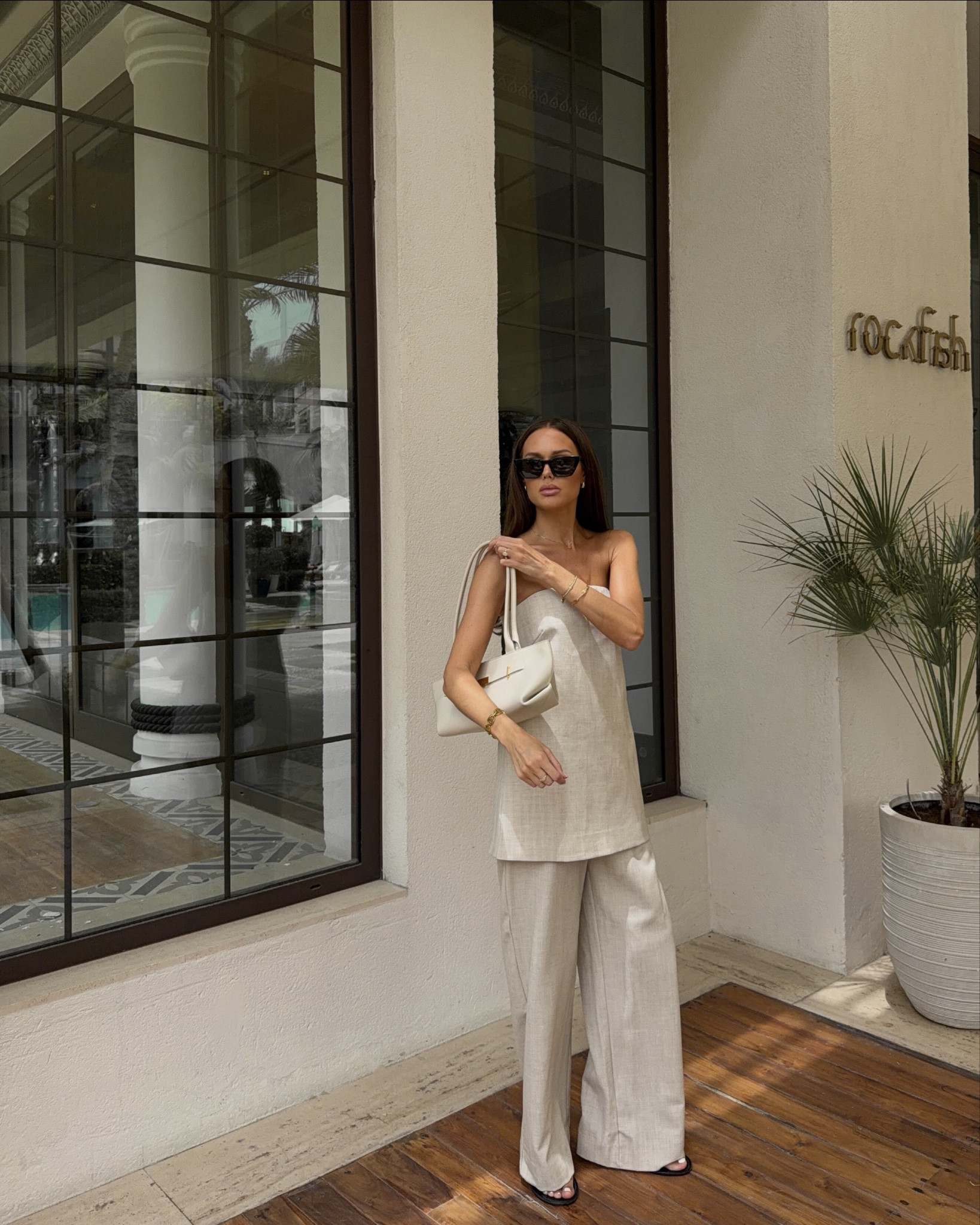 & it has pockets 👏🏽 

Dissh set is currently on sale! 

Neutral outfit, linen set, neutrals, vacation, dubai style, spring style, chic outfit, dissh 

#LTKspring #LTKsale #LTKstyletip