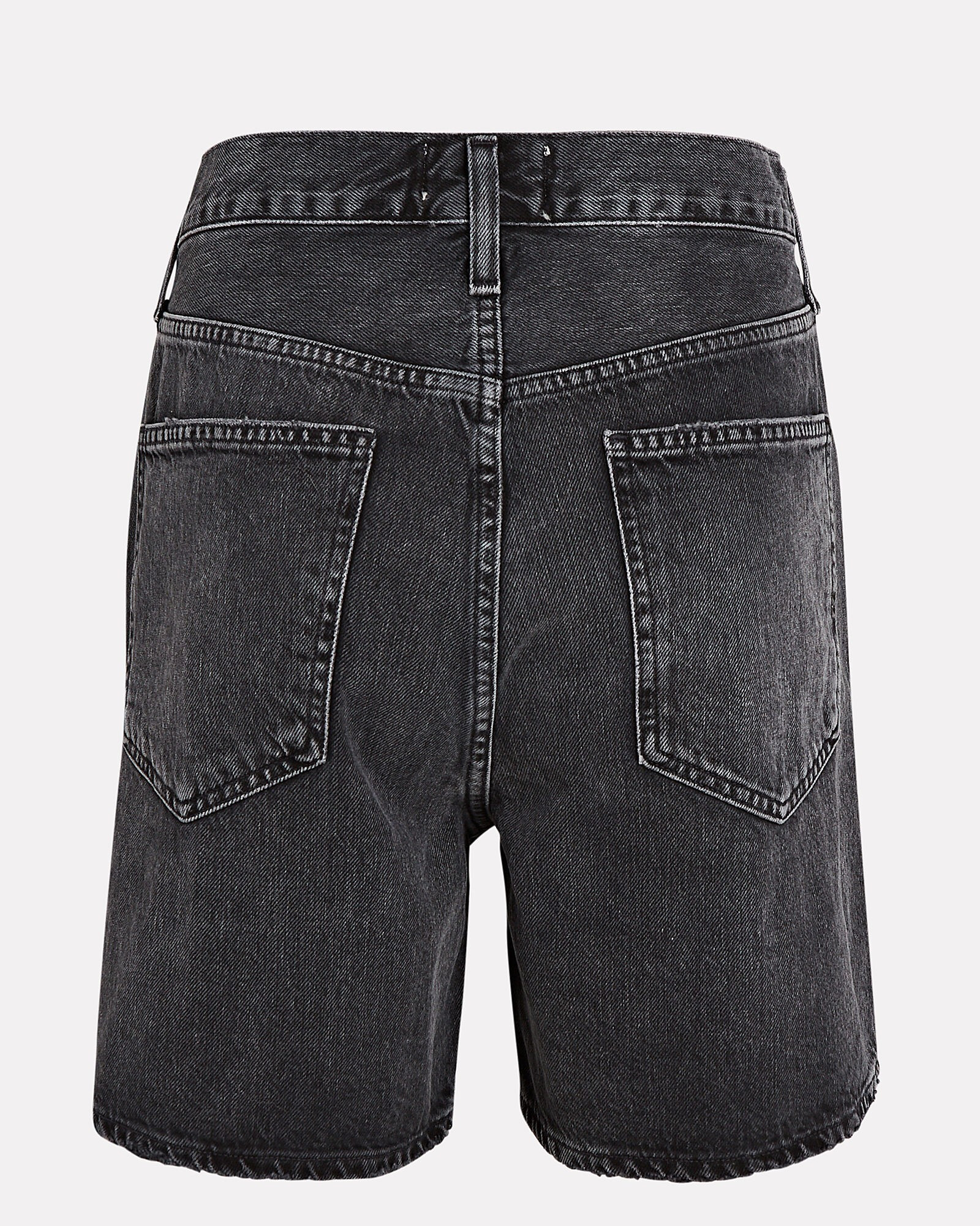 Criss Cross Upsized Denim Shorts | INTERMIX