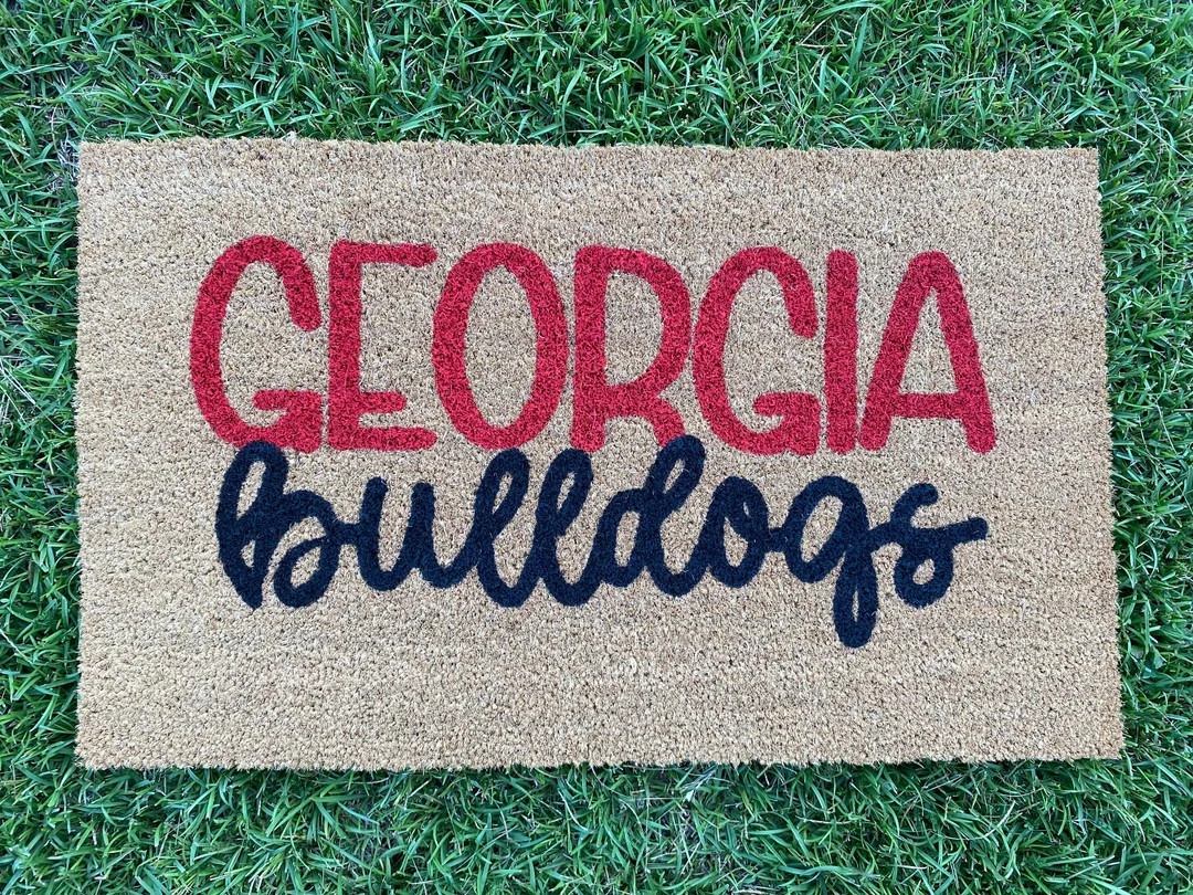 College Sports Team Doormat, College Football Doormat, Sport Fan, College Graduation, Dorm Doorma... | Etsy (US)