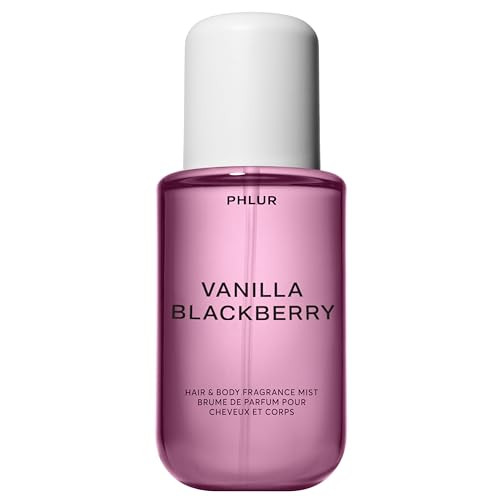 PHLUR Vanilla Blackberry Body Mist, 8 Fl Oz - Hair and Body Perfume for Women, Vanilla Perfume Body Spray with Blackberry, Raspberry Blossom and Warm Amber Fragrance | Amazon (US)