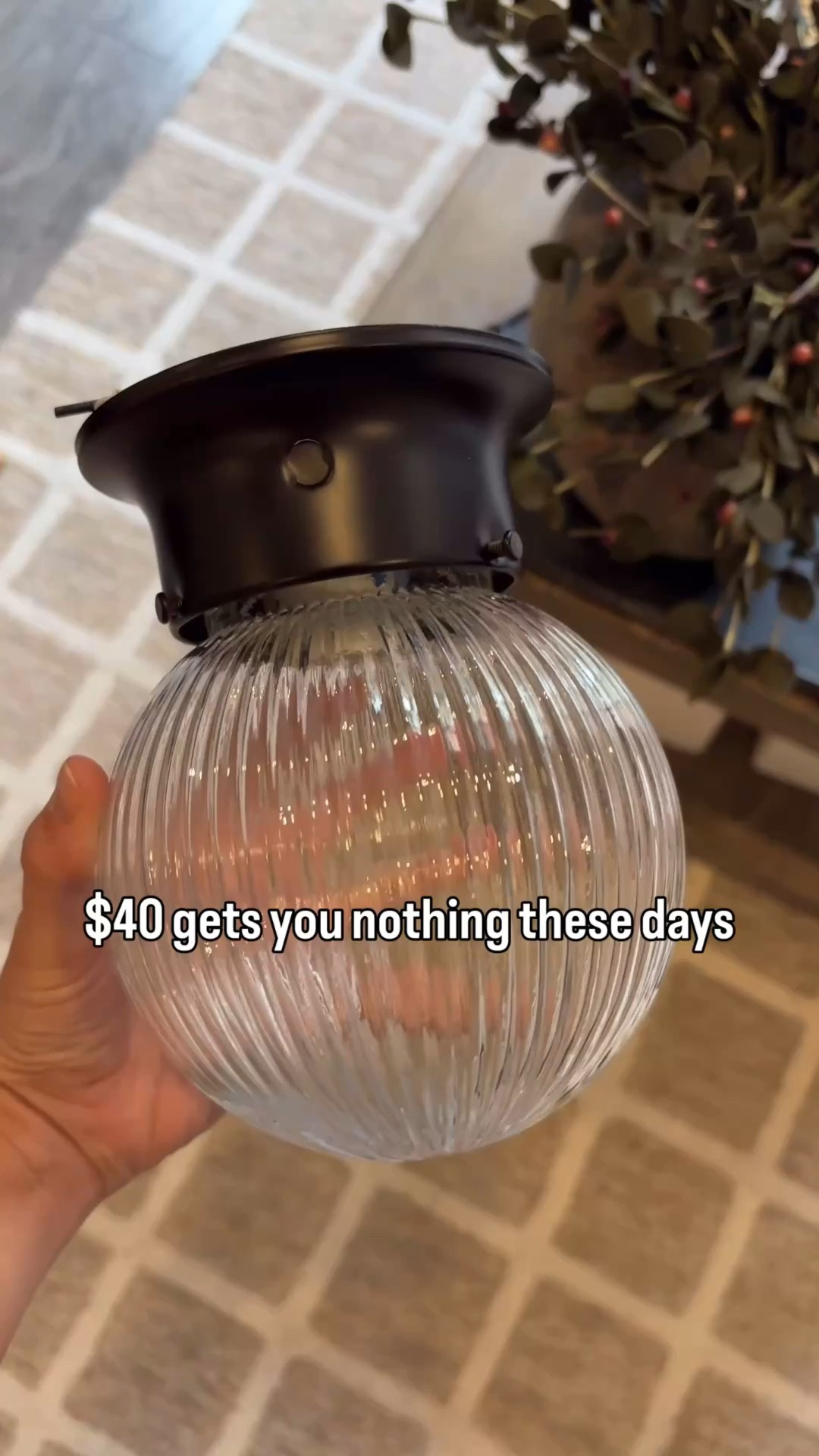 The most beautiful flush mount light for only $40. It’s wild how $40 doesn’t seem to get you much these days—except when you stumble on a gem like this flush mount light. Classic, bright, and surprisingly high-end, it looks and feels like it should cost five times the price. Proof that sometimes, you really can get luxury on a budget. 

#LTKFindsUnder50 #LTKSaleAlert #LTKHome