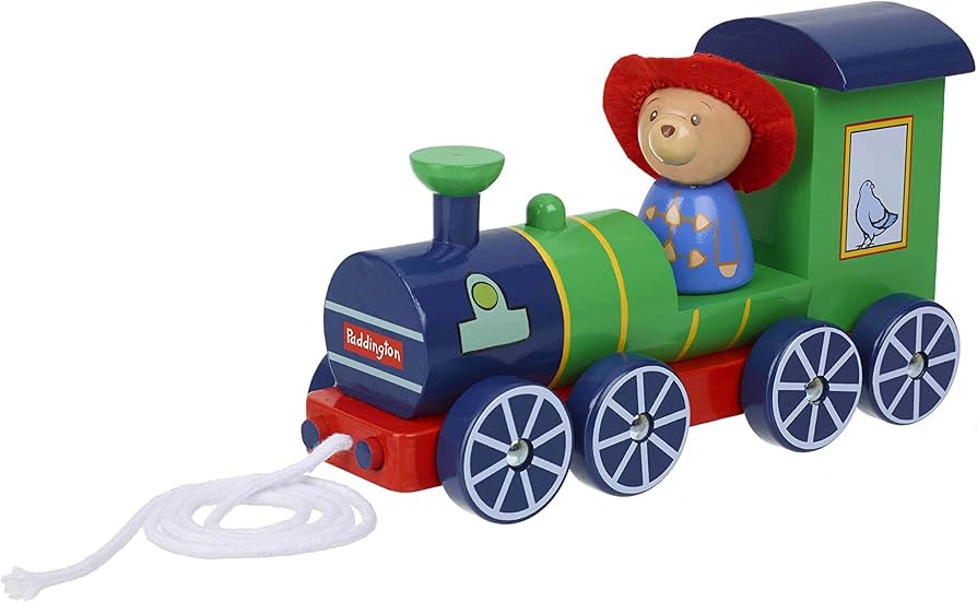 ORANGE TREE Toys Paddington Bear Steam Train Pull Along | Amazon (UK)