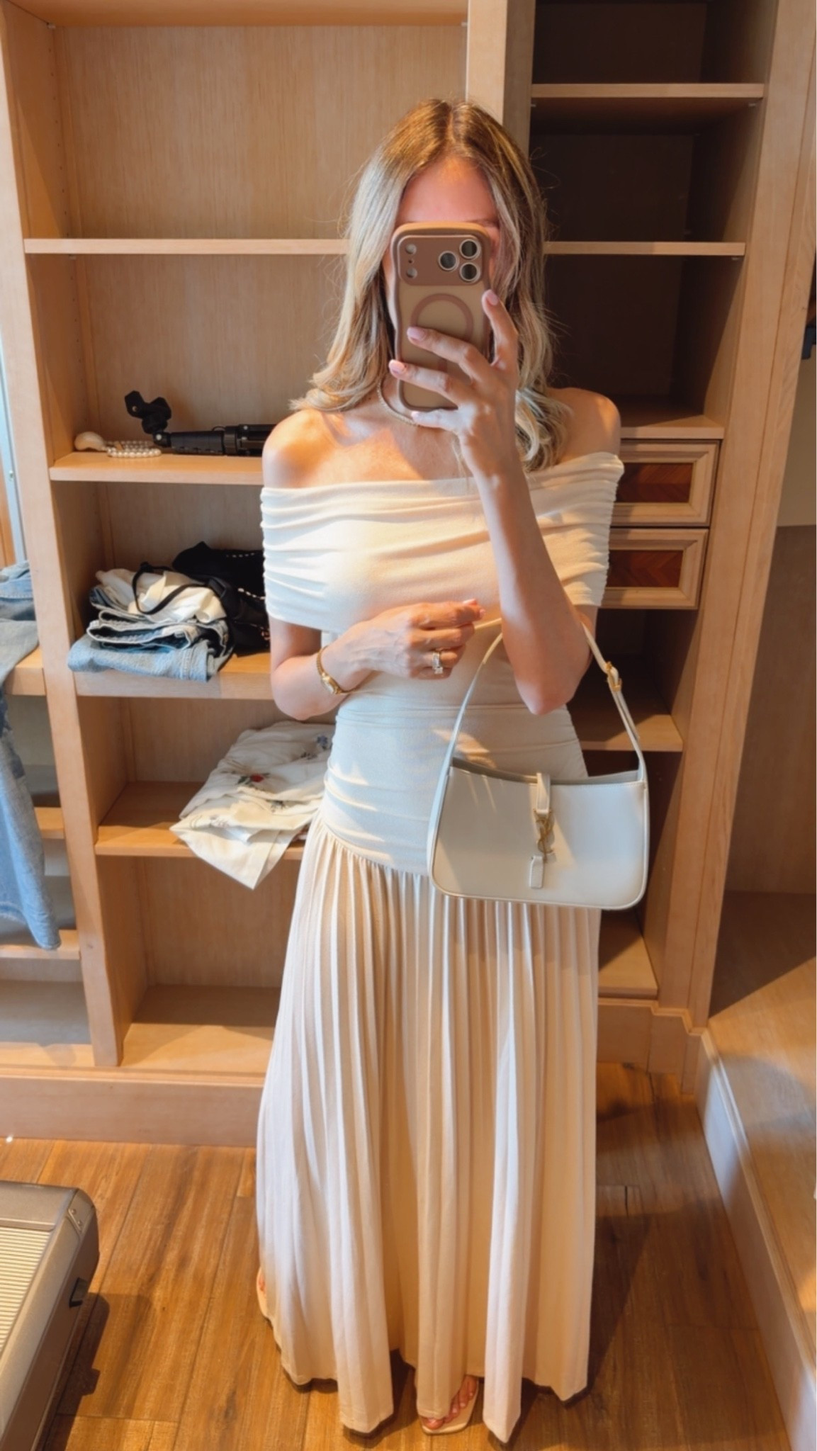 Elegant and beautiful dress I wore in Saint Tropez. Love the off the shoulder and dropped waist. Runs true to size I’m wearing size small and I’m 5’9” for your reference

#LTKU #LTKootd #LTKOver40