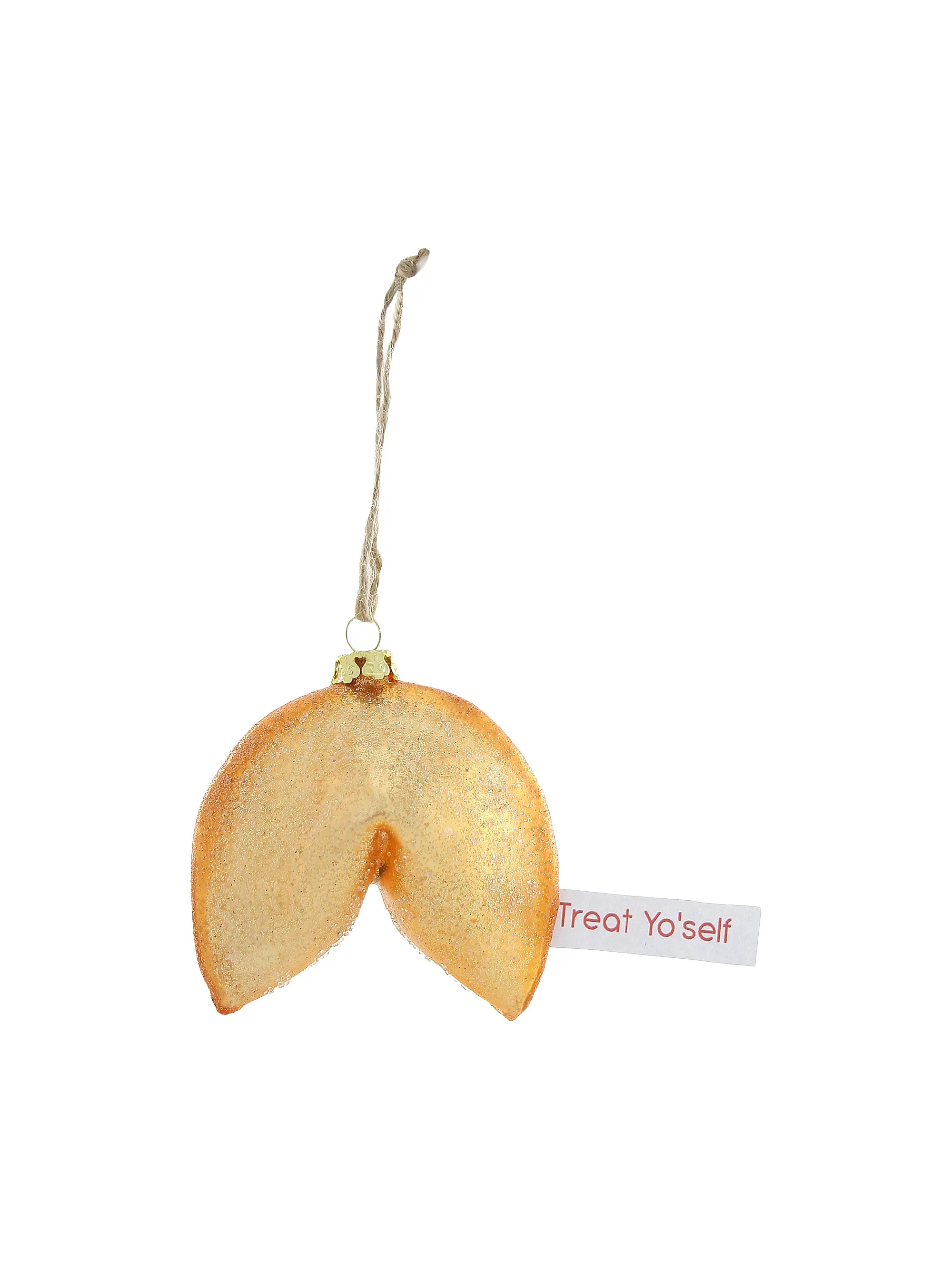 Treat Yo Self Fortune Cookie Ornament | Saks Fifth Avenue