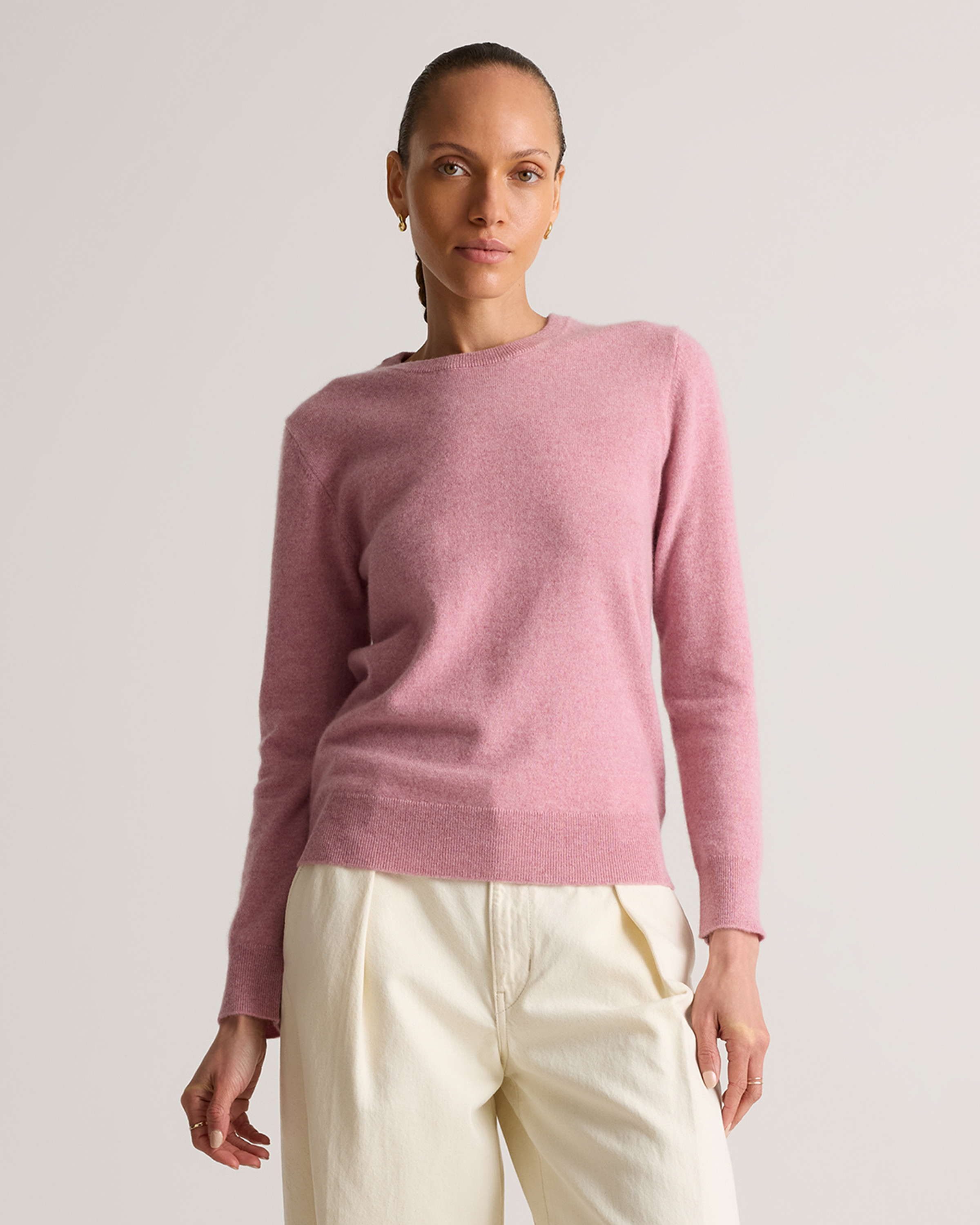 Mongolian Cashmere Crewneck Sweater | Quince