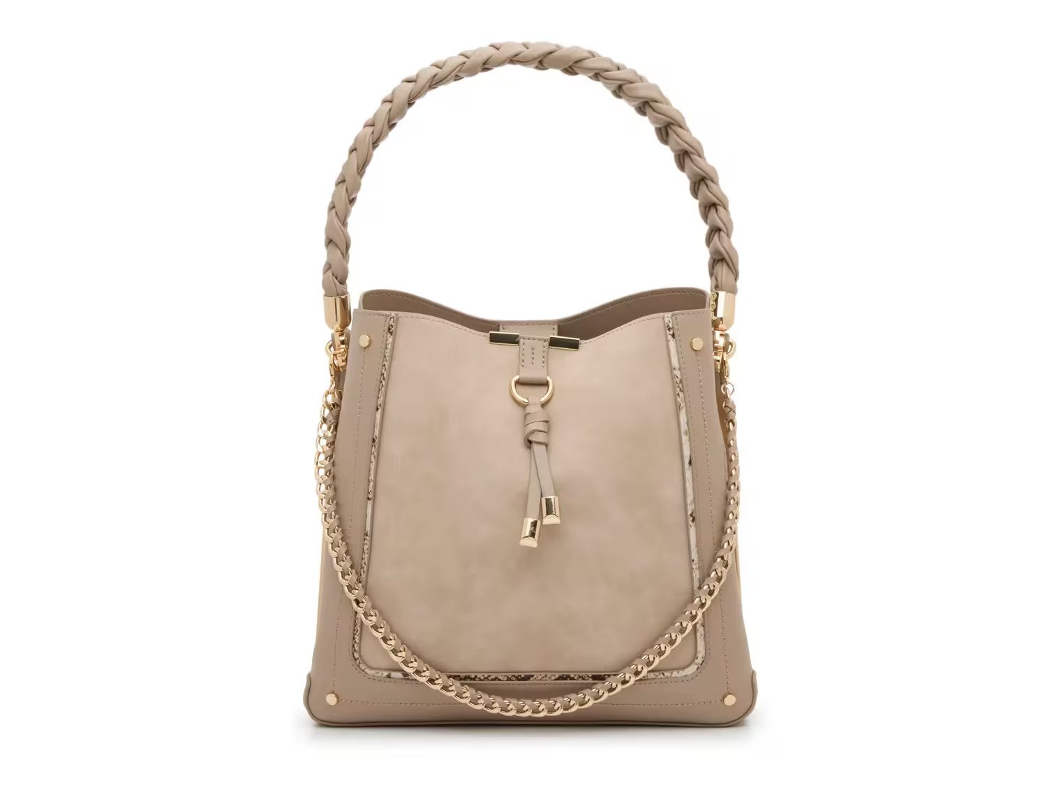 Aldo Grogar Shoulder Bag | Women's | Taupe | Size Not Applicable | Handbags | Bucket Bag | DSW