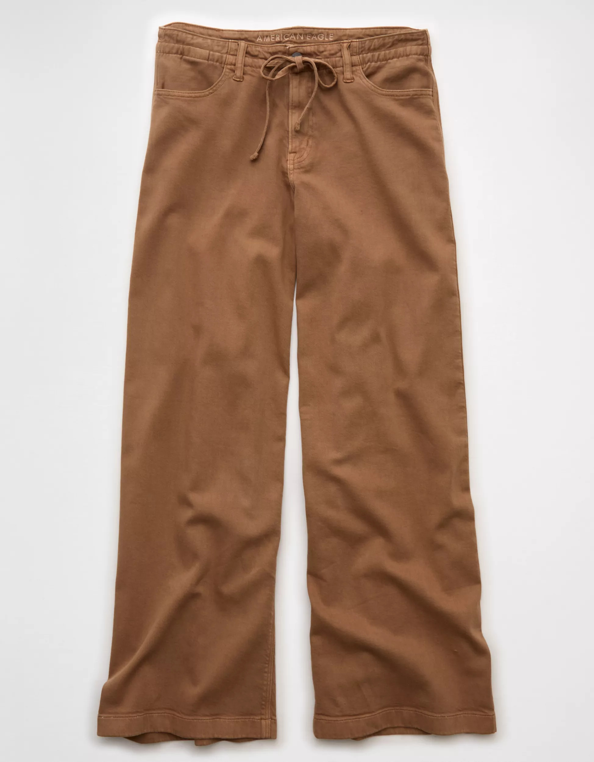 AE Dreamy Drape Stretch Low-Rise Ultra Wide-Leg Pant | American Eagle Outfitters (US & CA)