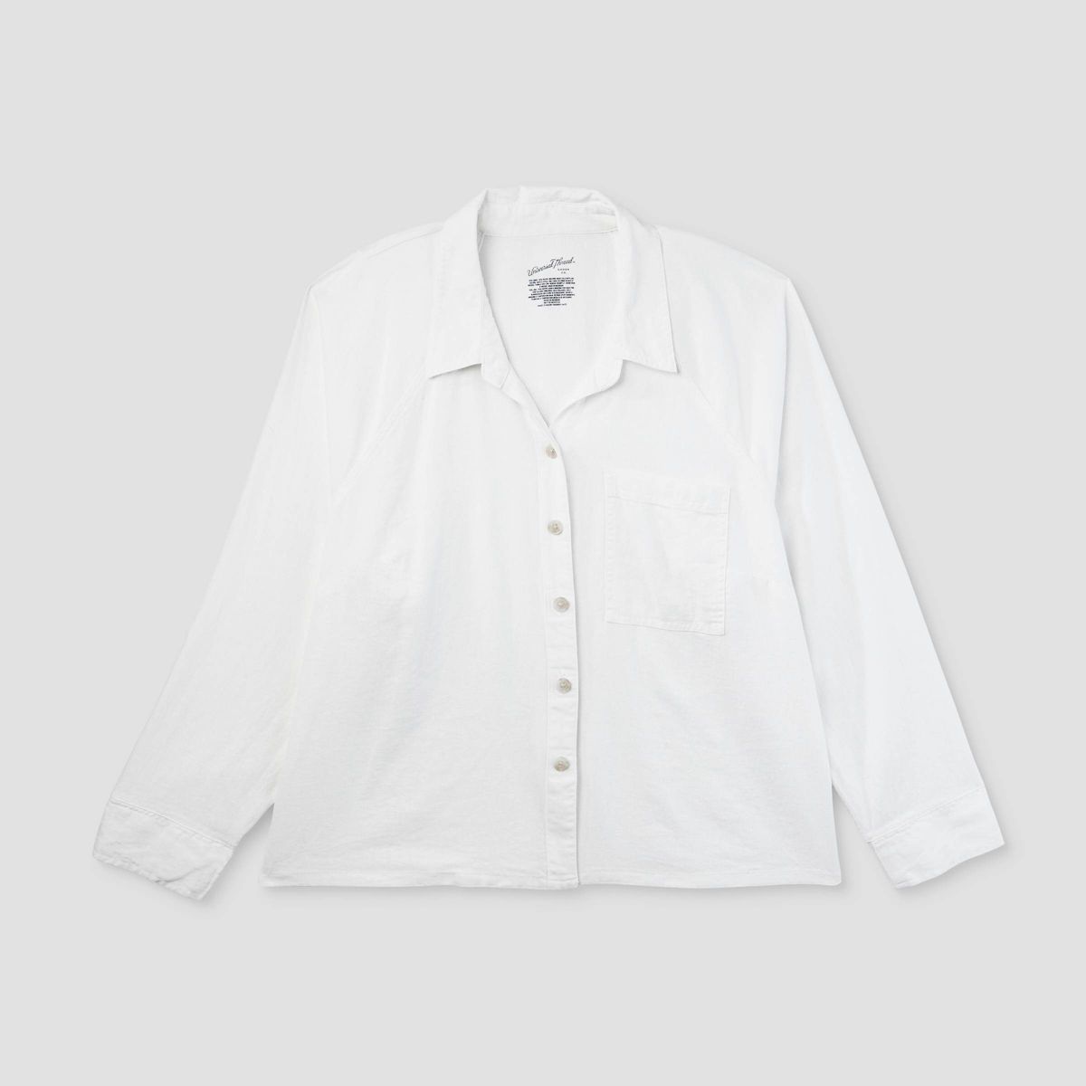 Women's Long Sleeve Adaptive Button-Down Shirt - Universal Thread™ | Target