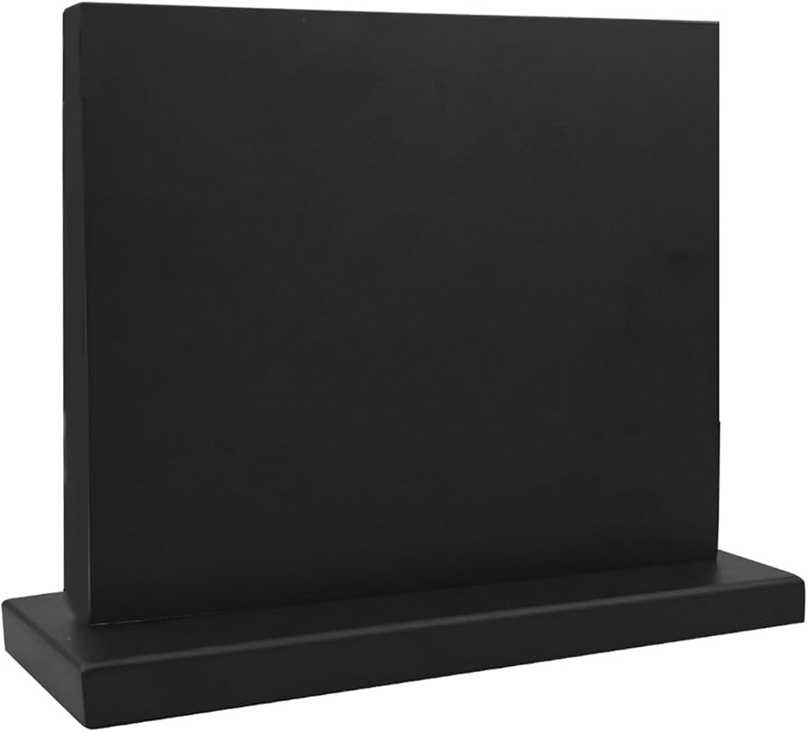 Resafy Magnetic Knife Holder Black Acacia Wooden Double Sided Magnetic Knife Block Magnetic Unive... | Amazon (US)