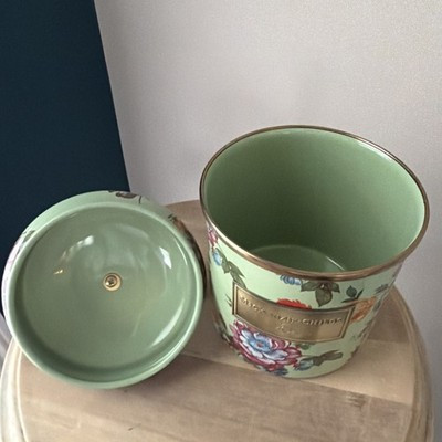 Retired Mackenzie Childs Green Small Canister Lidded Jar New Rare | eBay US
