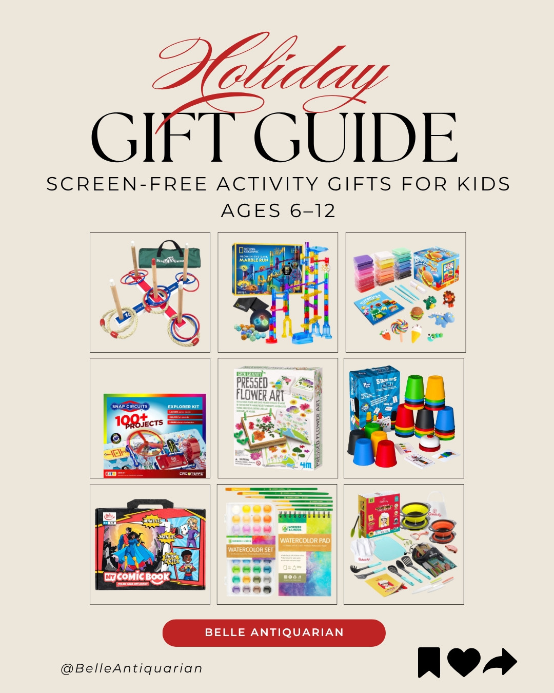 Looking for Christmas gifts that will actually be used? I gathered activity gifts for school-age kids who enjoy discovering how things work, creating something of their own, and playing away from a screen. #LTKGiftGuide #LTKHoliday #LTKKids 

 #LTKSeasonal #LTKKids