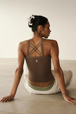 Happiness Runs Strappy Back Long Crop | Free People (Global - UK&FR Excluded)