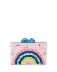 Girls' Happy Rainbow Box Clutch Bag | Bergdorf Goodman