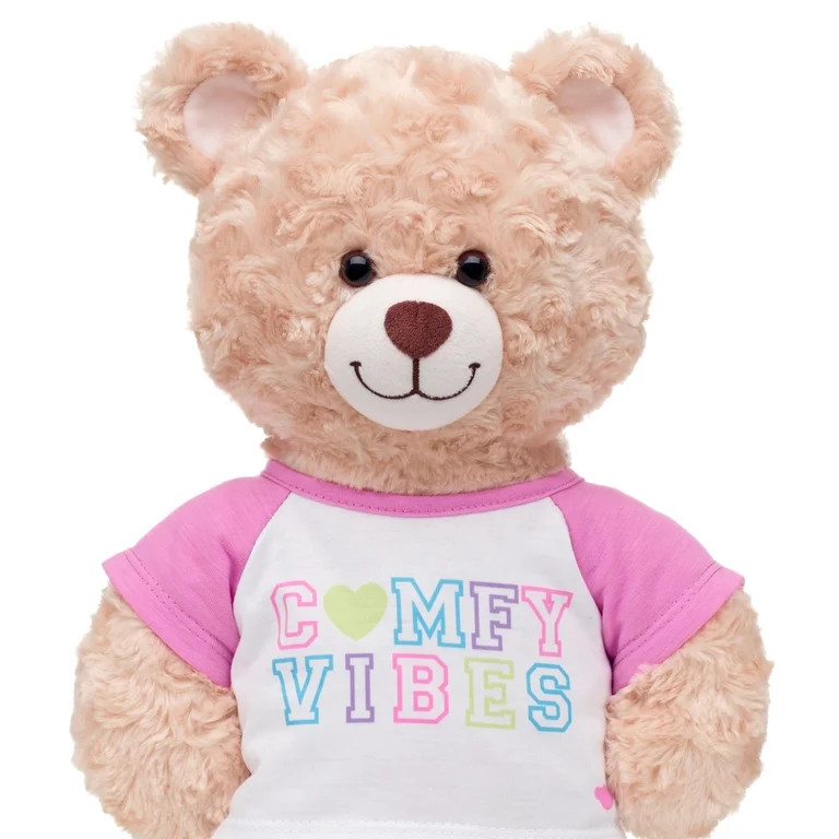 Build-A-Bear® "Comfy Vibes" Bear T-Shirt | Walmart (US)
