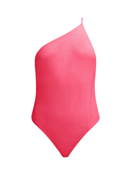 Wundermost Ultra-Soft Nulu One-Shoulder Spaghetti-Strap Bodysuit | Lululemon (US)