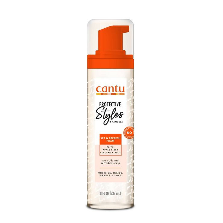 Cantu Protective Style Setting Foam Hair Mousse - 8 fl oz | Target