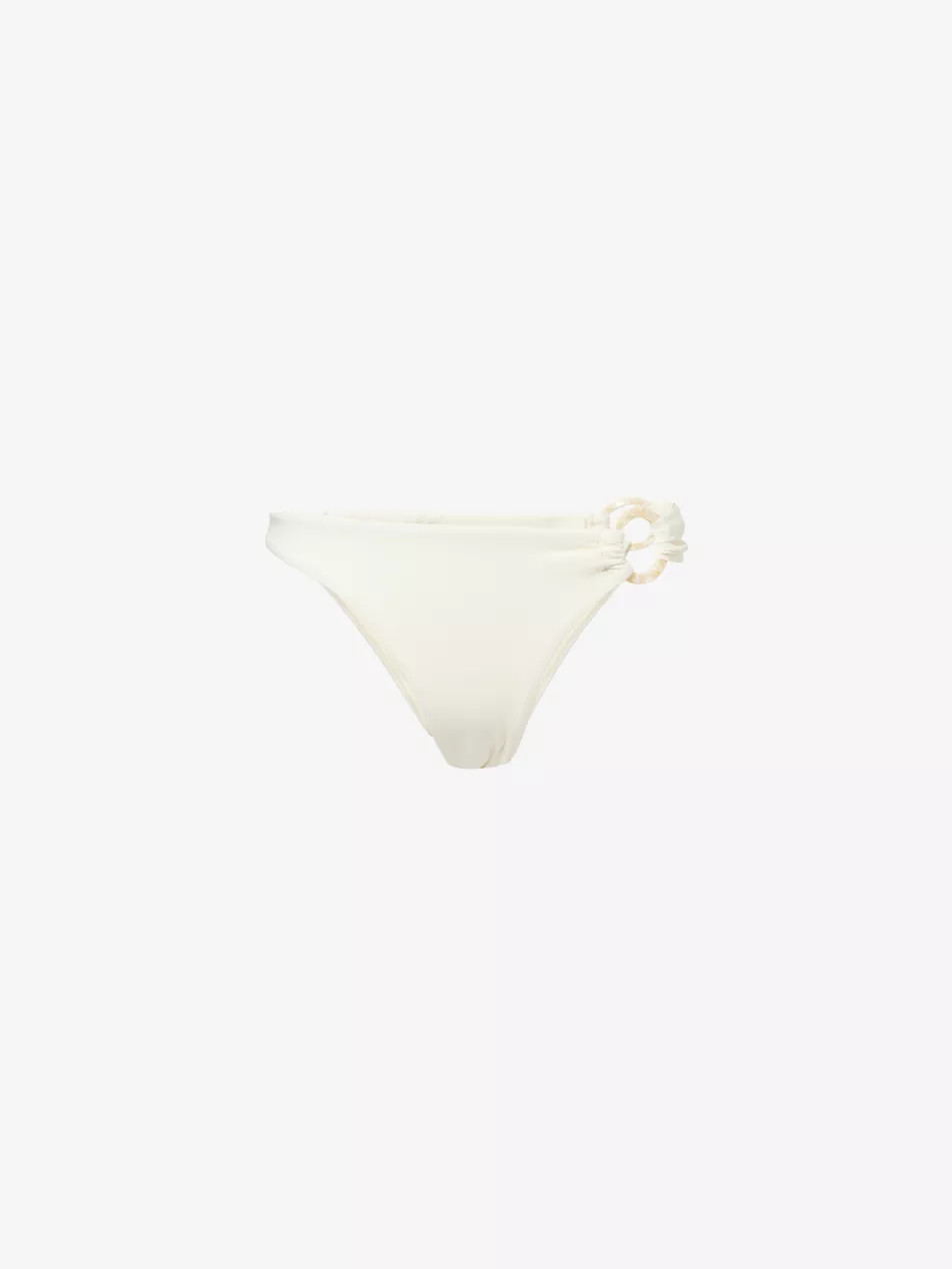 Bronte Ring-Hardware Bikini Bottoms | Selfridges
