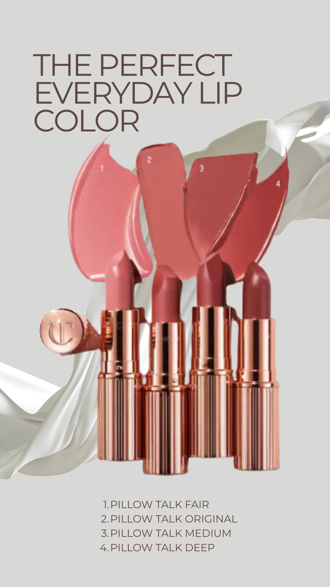 This is my everyday nude lip when I want something easy, flattering, and comfortable to wear. It’s soft, natural-looking, and works for daily makeup without feeling heavy or overdone. A shade I reach for again and again. Charlotte Tilbury Matte Revolution Lipstick Pillow Talk.  

 #LTKValentine #LTKgrwm #LTKBeauty