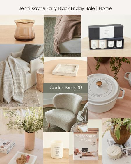 Jenni Kayne Home Decor & Furniture Early Black Friday Sale. Get 20% of with code: early20

Whether you are shopping for yourself, family or friends Jenni Kayne Home makes a great holiday gift. Shop our favorite home furnishings including a petite boucle chair, a cozy wool fisherman throw blanket, a luxe candle set, minimal stone coasters & matching tray, unique leather wrapped vase, French cast iron crocotte pot, plus more!


#LTKsalealert #LTKHoliday #LTKhome