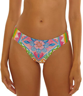 Becca By Rebecca Virtue Mijas American Fit Reversible Tab Sides Hipster Swim Bottom | Dillard's | Dillard's