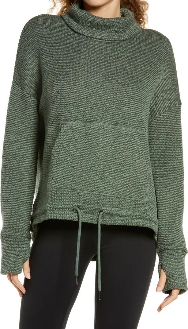 Bouclé Funnel Neck Sweatshirt | Nordstrom