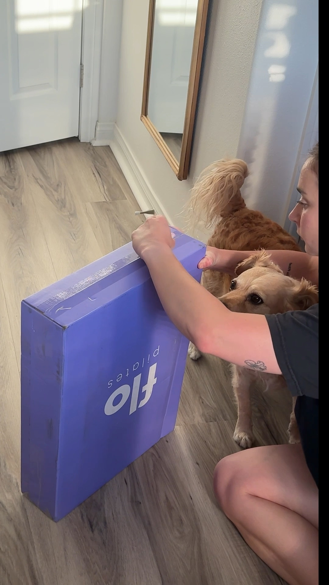 Unboxing my new portable reformer from Flo Pilates. So cool and easy to put together. Very excited for it!!

#LTKGiftGuide #LTKActive #LTKHome