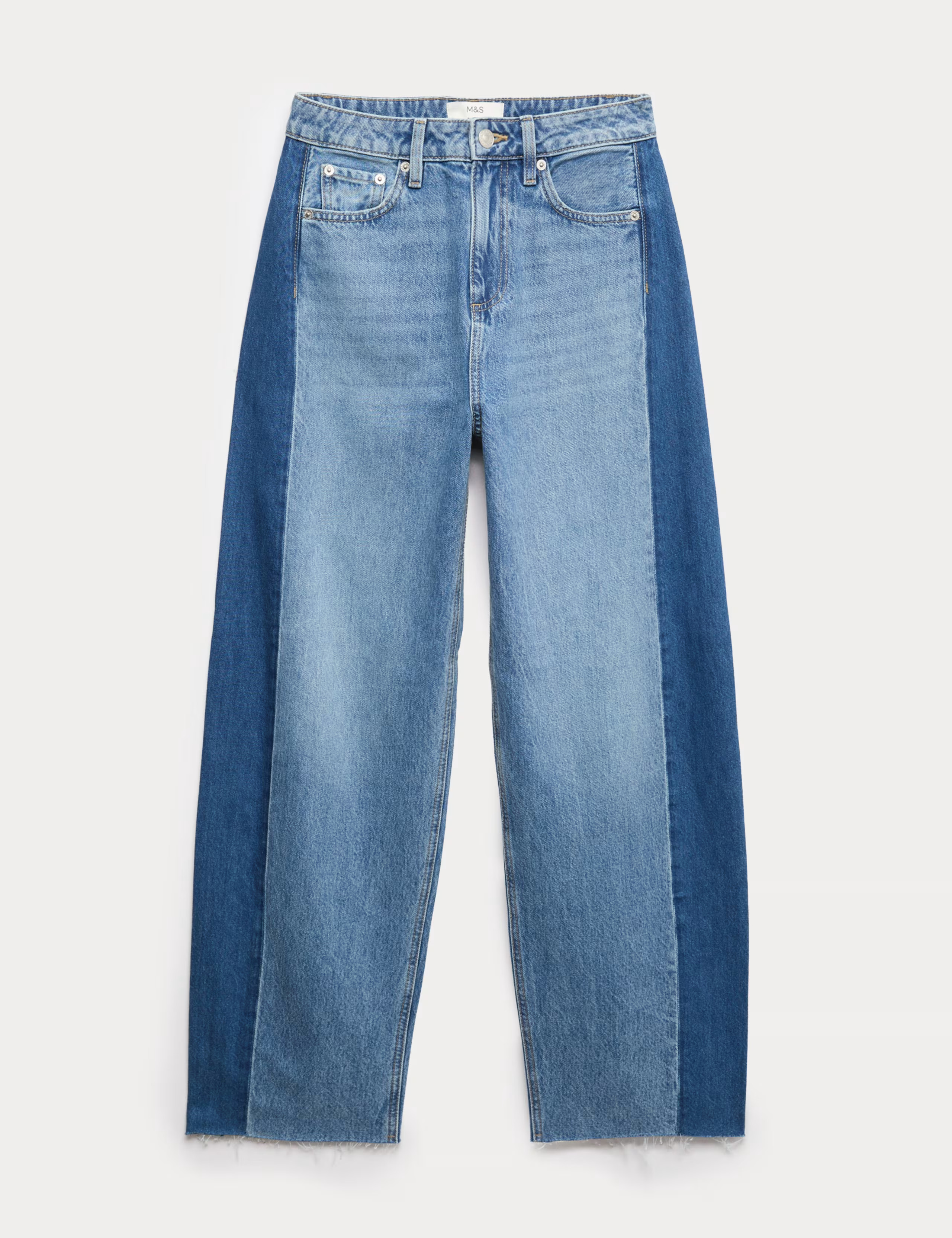 Mid Rise Barrel Jeans | Marks & Spencer (UK)