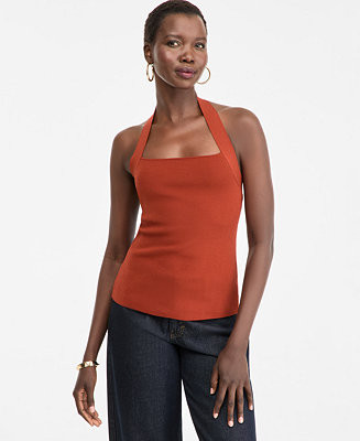 Women's Halter Sweater Tank | Macy's