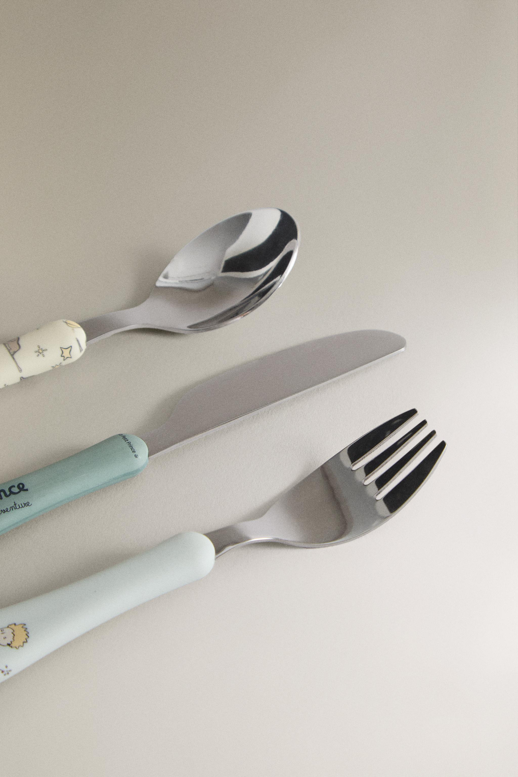 LE PETIT PRINCE CHILDREN'S FLATWARE SET (SET OF 3) | Zara US