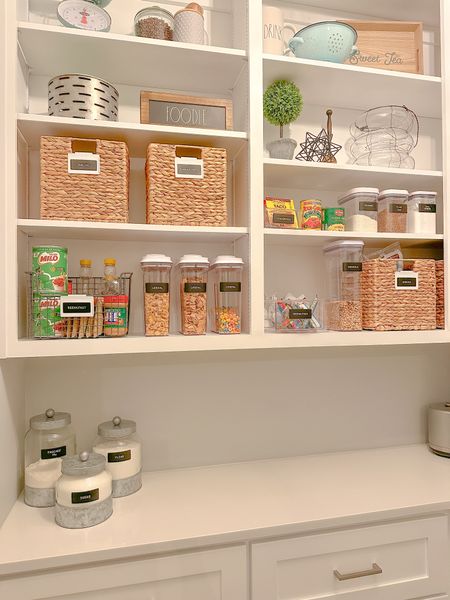 🏠Time to get organized! These pieces have really updated my pantry! Everything has its place and the game changers are the labels!

#pantry #pantryorganization #organization #homeorganization #pantrybins #pantrybaskets #containers #pantrycontainers

#LTKhome #LTKfamily